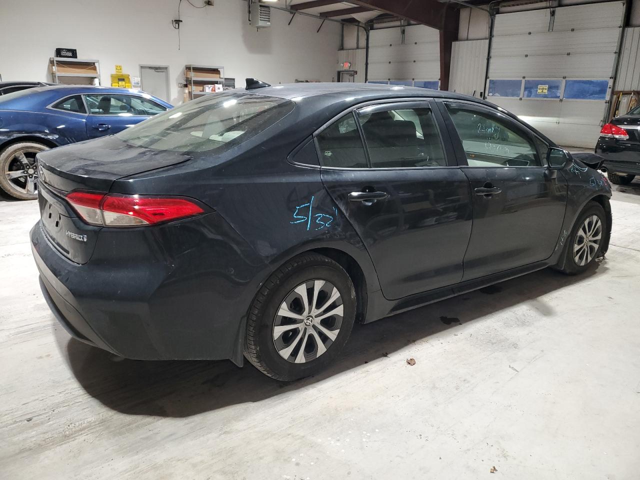 2022 TOYOTA COROLLA LE VIN:JTDEAMDE7NJ062268