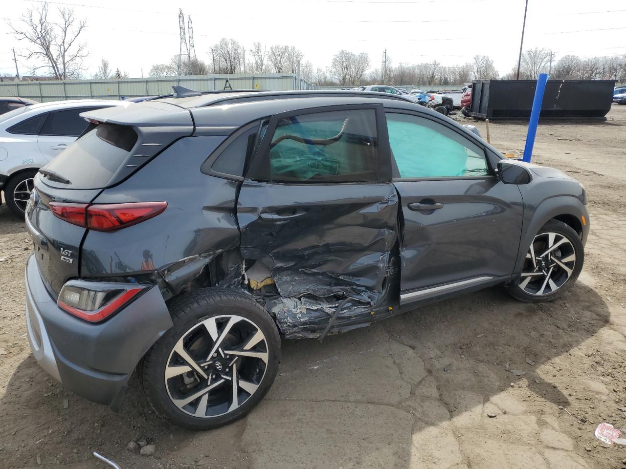 2022 HYUNDAI KONA LIMITED VIN:KM8K5CA39NU827124