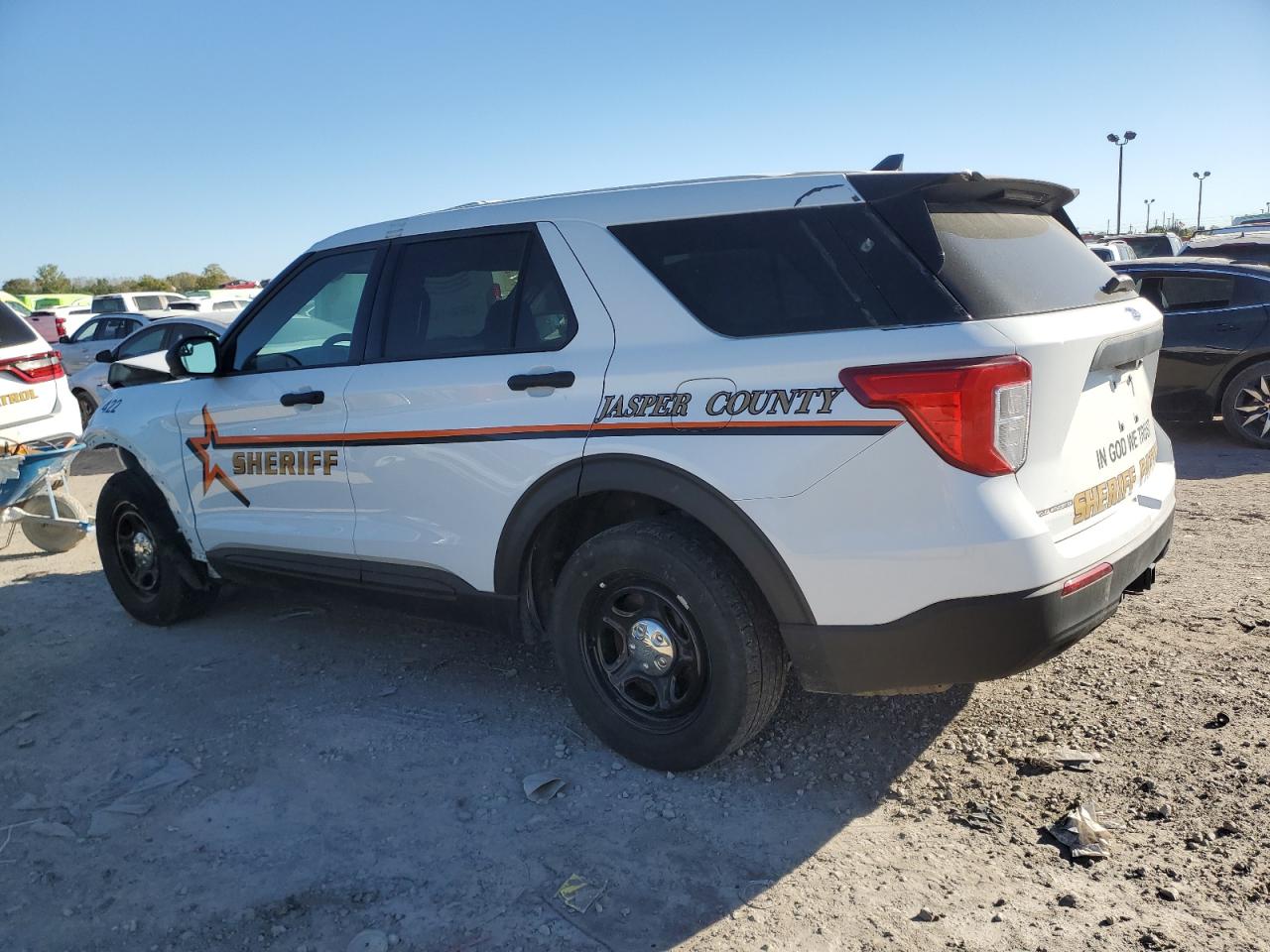 2022 FORD EXPLORER POLICE INTERCEPTOR VIN:1FM5K8AB3NGB80924