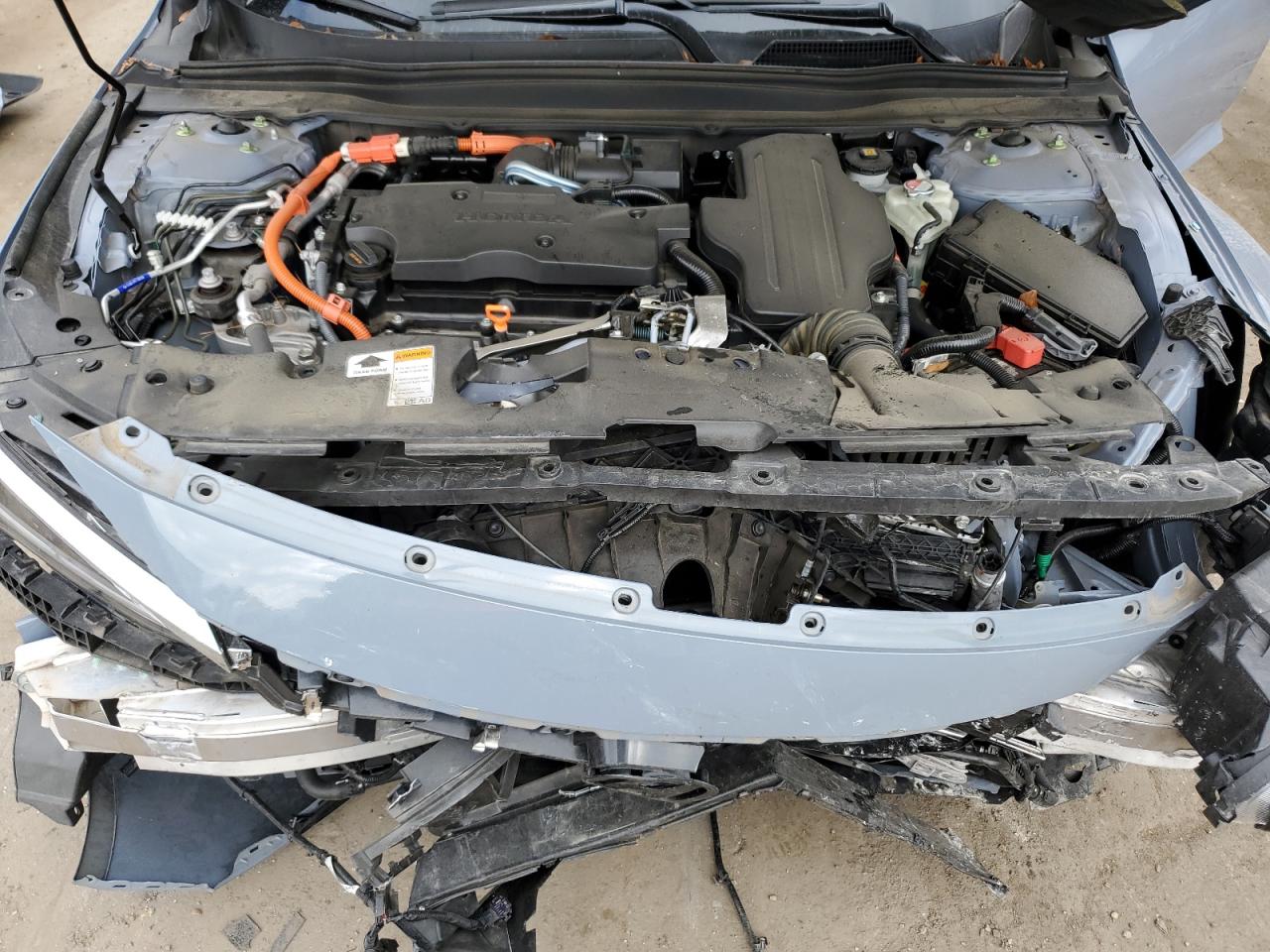 2022 HONDA ACCORD TOURING HYBRID VIN:1HGCV3F90NA014408