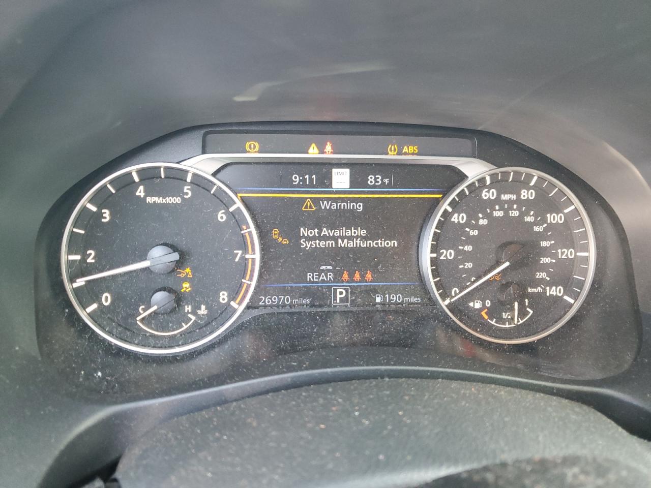 2023 NISSAN ALTIMA SV VIN:1N4BL4DV0PN316448