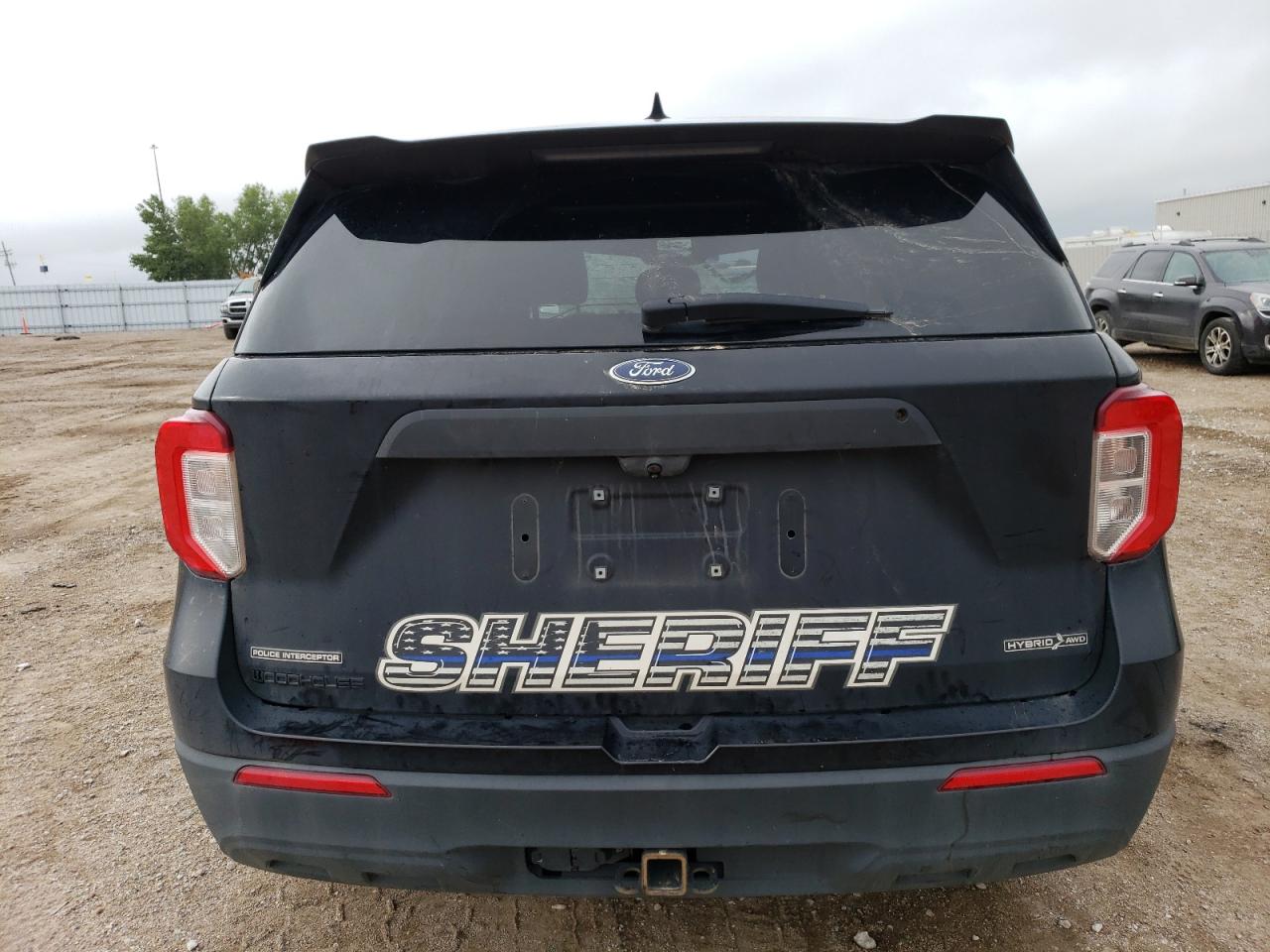 2022 FORD EXPLORER POLICE INTERCEPTOR VIN:1FM5K8AW9NNA02742