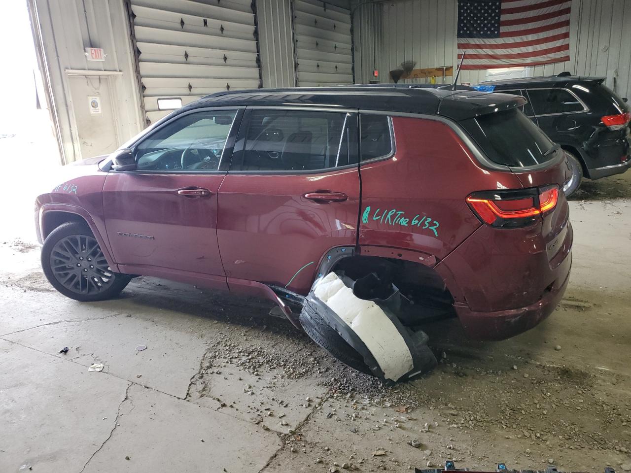 2022 JEEP COMPASS LIMITED VIN:3C4NJDCB5NT119907