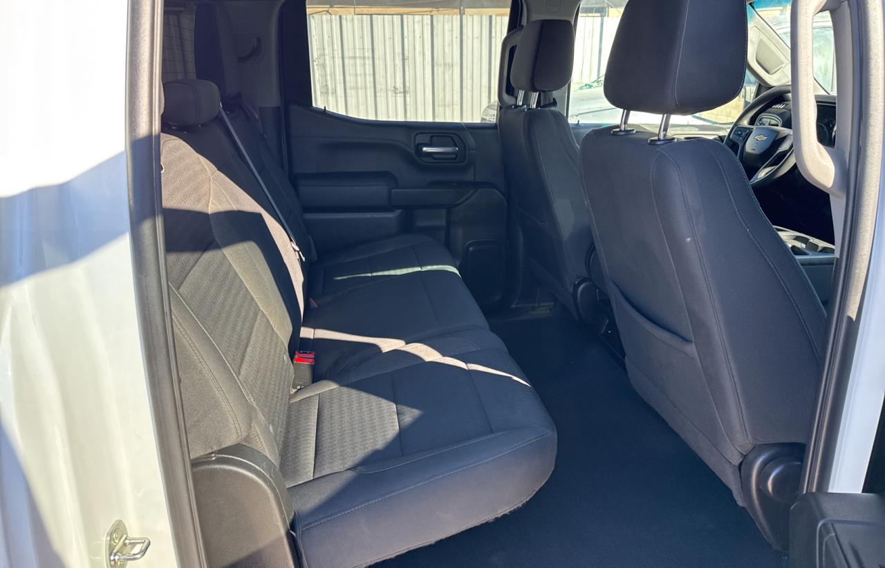 2022 CHEVROLET SILVERADO C1500 CUSTOM VIN:1GCPABEK3NZ543010