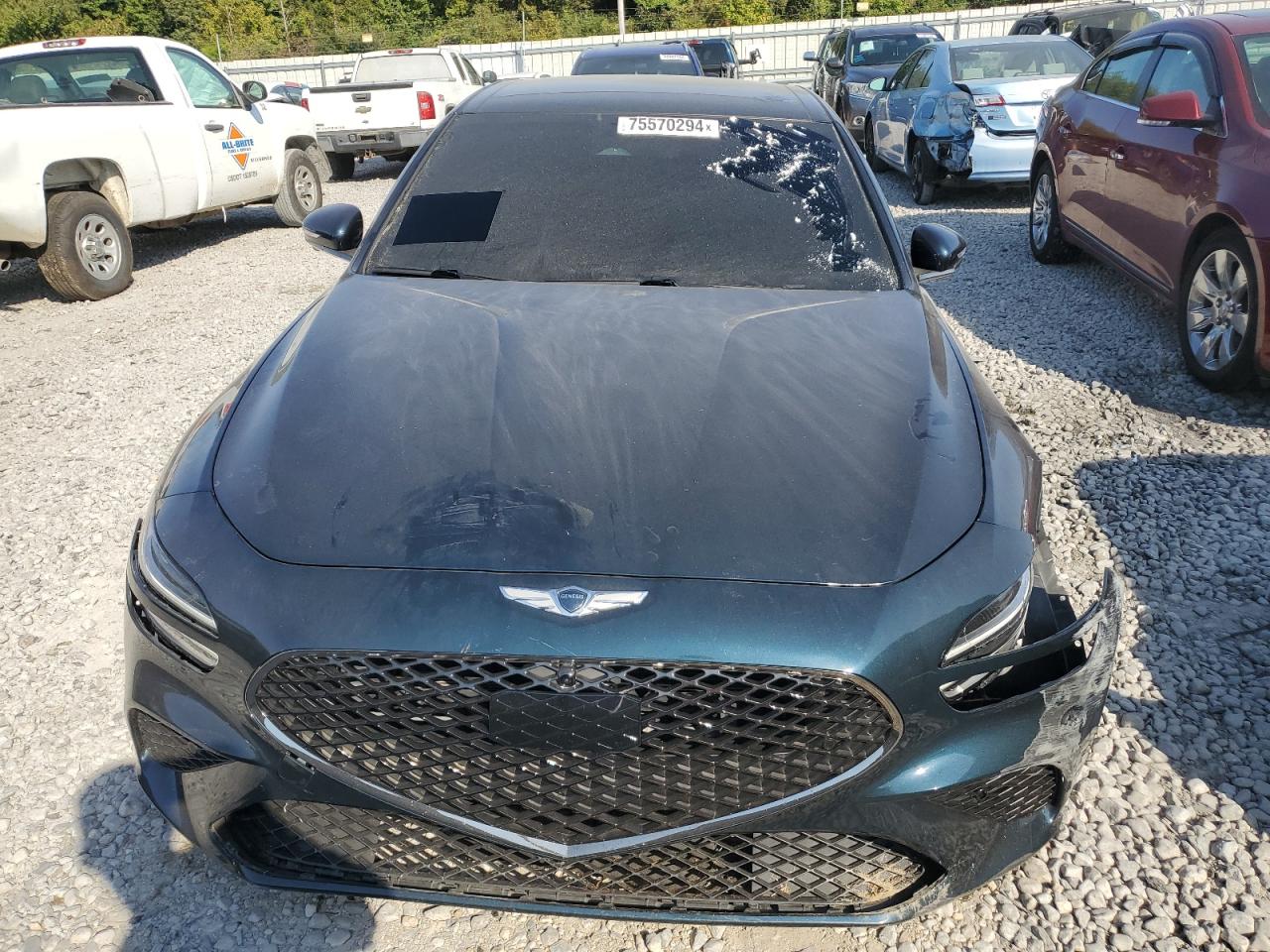2022 GENESIS G70 BASE VIN:KMTG54TE5NU097499