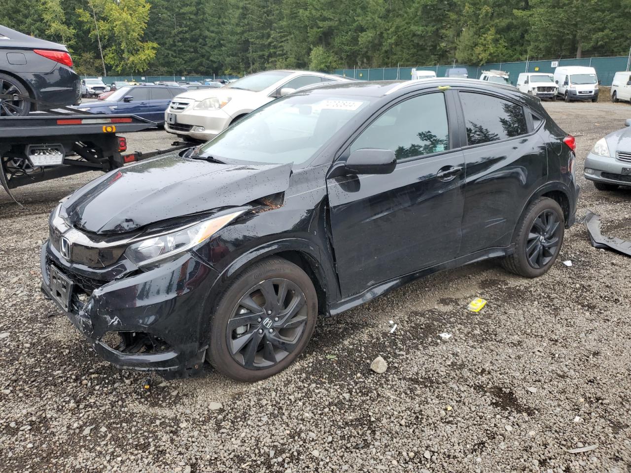 2022 HONDA HR-V SPORT VIN:3CZRU6H15NM746602