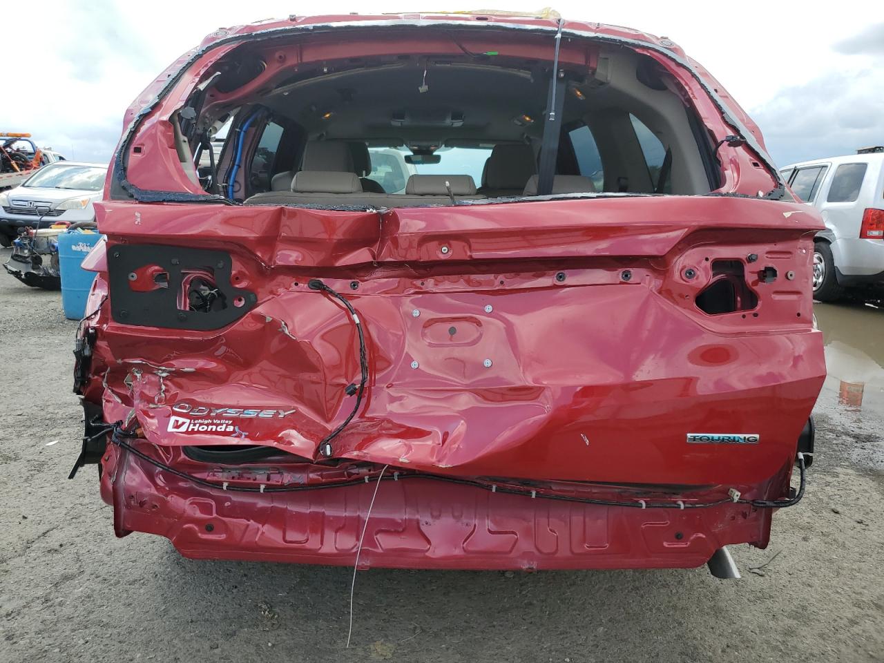 2023 HONDA ODYSSEY TOURING VIN:5FNRL6H80PB037914