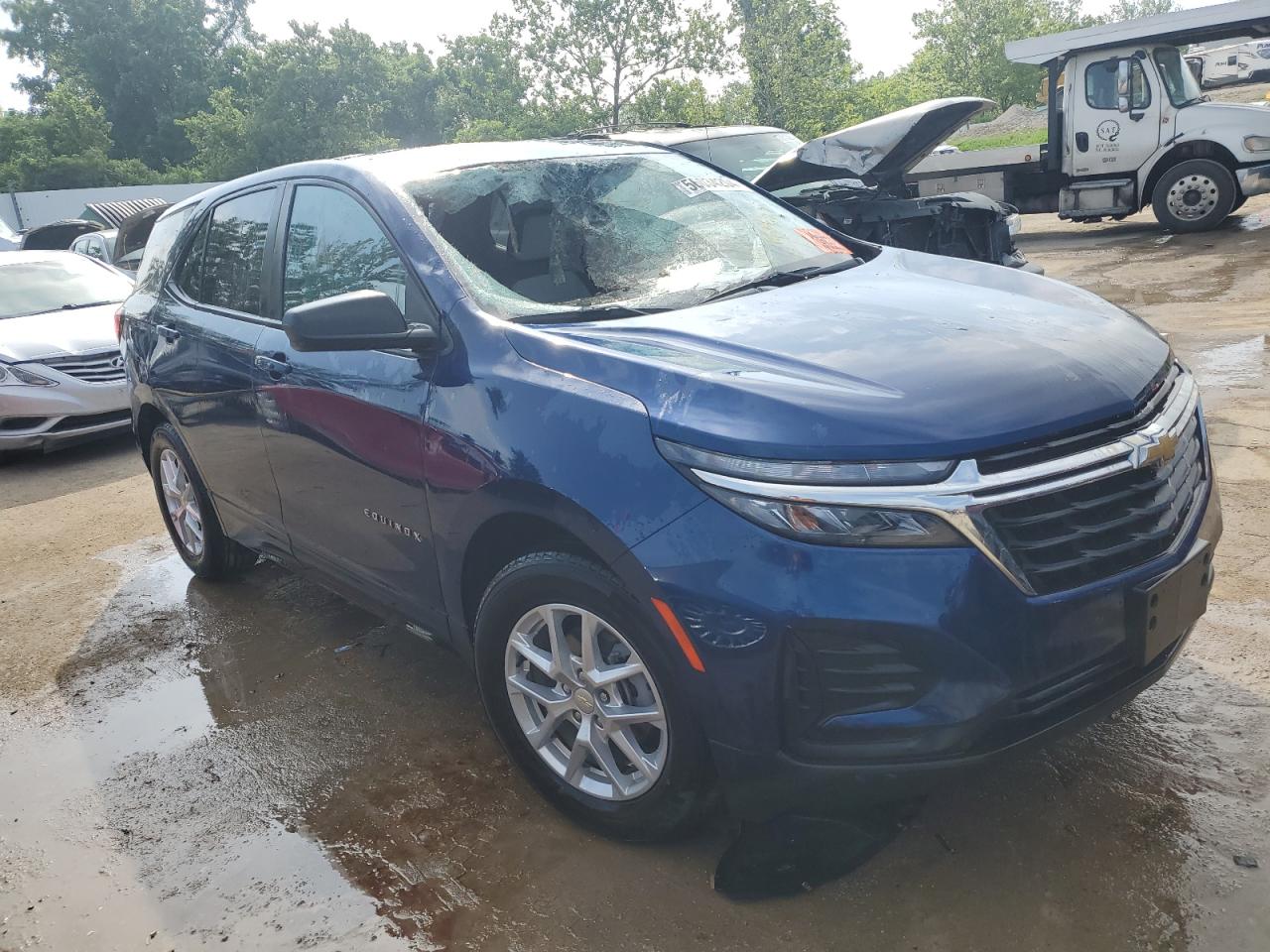 2022 CHEVROLET EQUINOX LS VIN:3GNAXHEV5NS235309