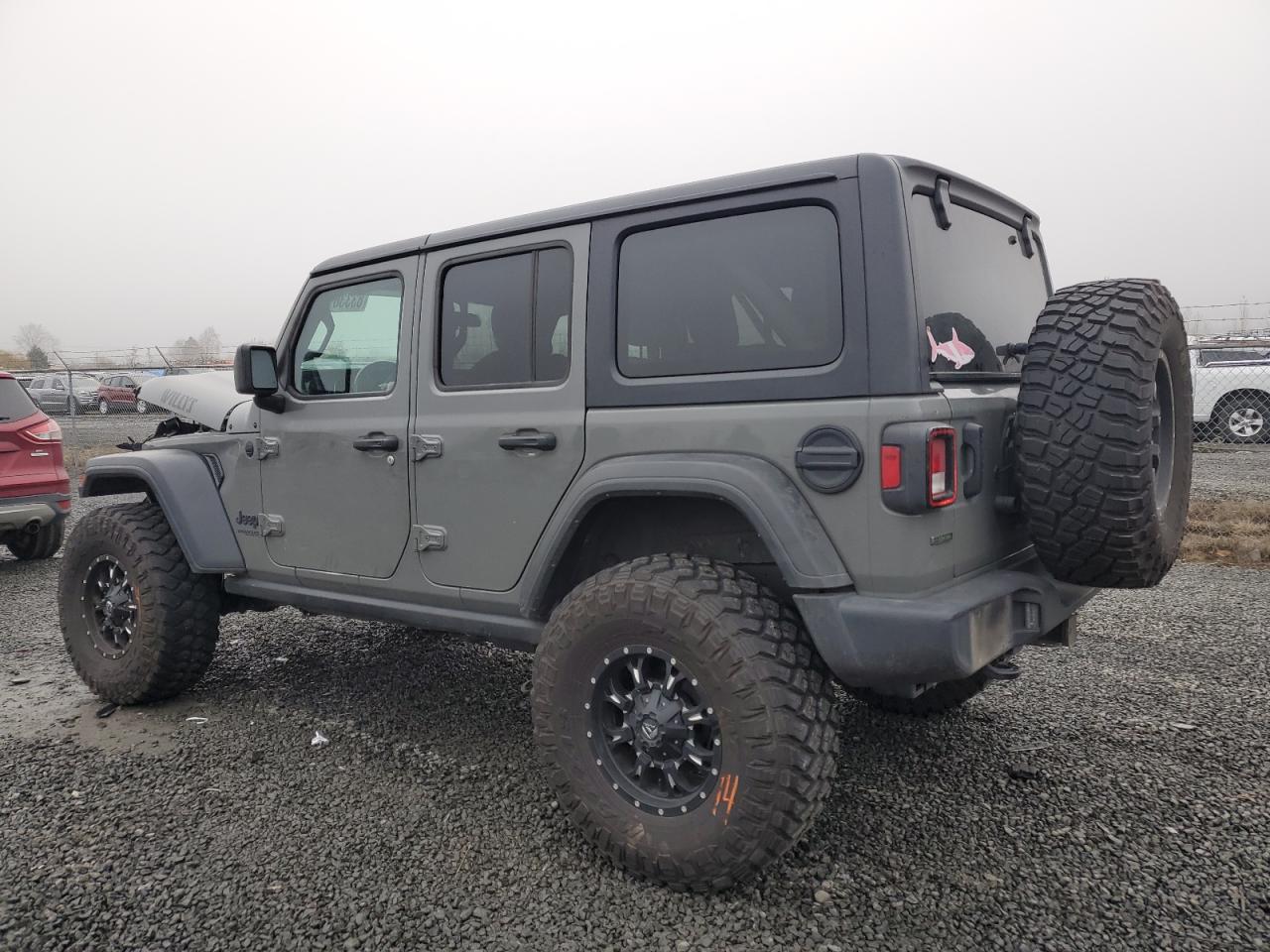 2022 JEEP WRANGLER UNLIMITED SPORT VIN:1C4HJXDM1NW241284
