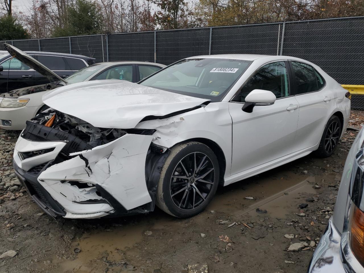 2022 TOYOTA CAMRY SE VIN:4T1G11AK6NU627086
