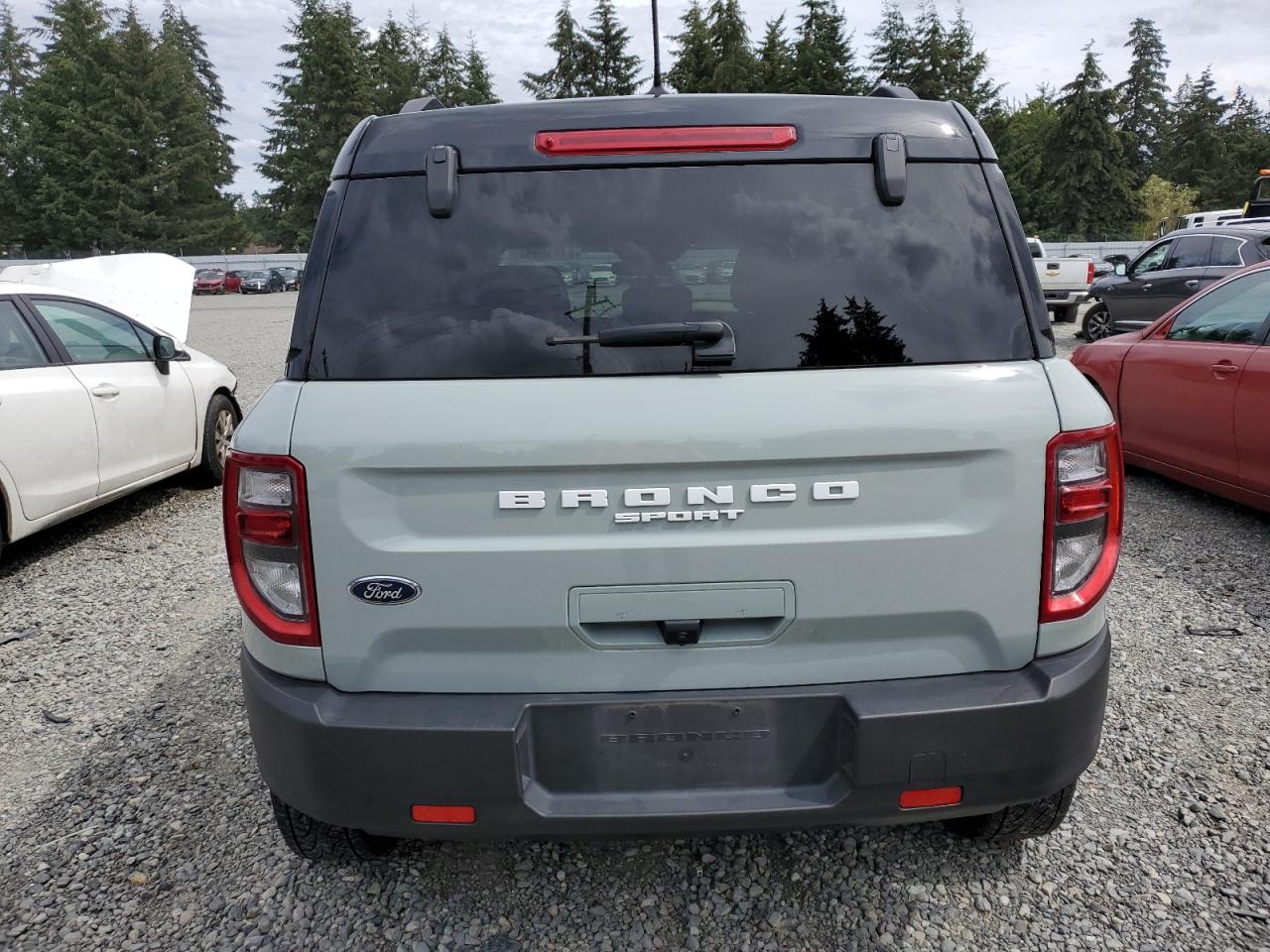 2022 FORD BRONCO SPORT BADLANDS VIN:3FMCR9D94NRD68362