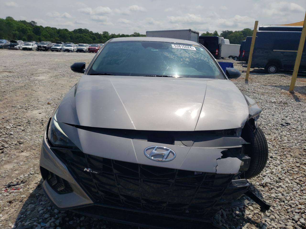 2023 HYUNDAI ELANTRA N LINE VIN:KMHLR4AFXPU495951