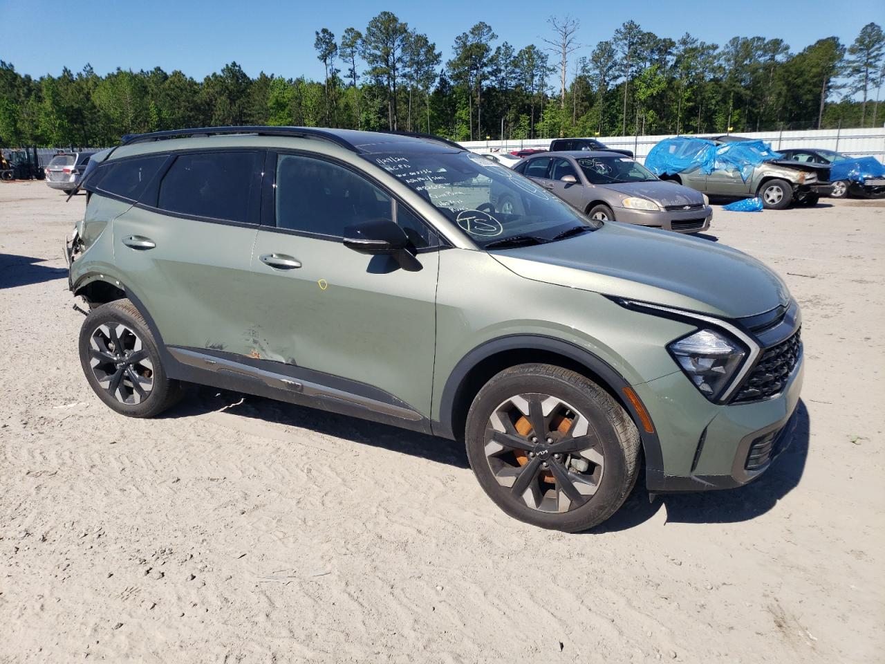 2023 KIA SPORTAGE X LINE VIN:5XYK6CAF2PG002736