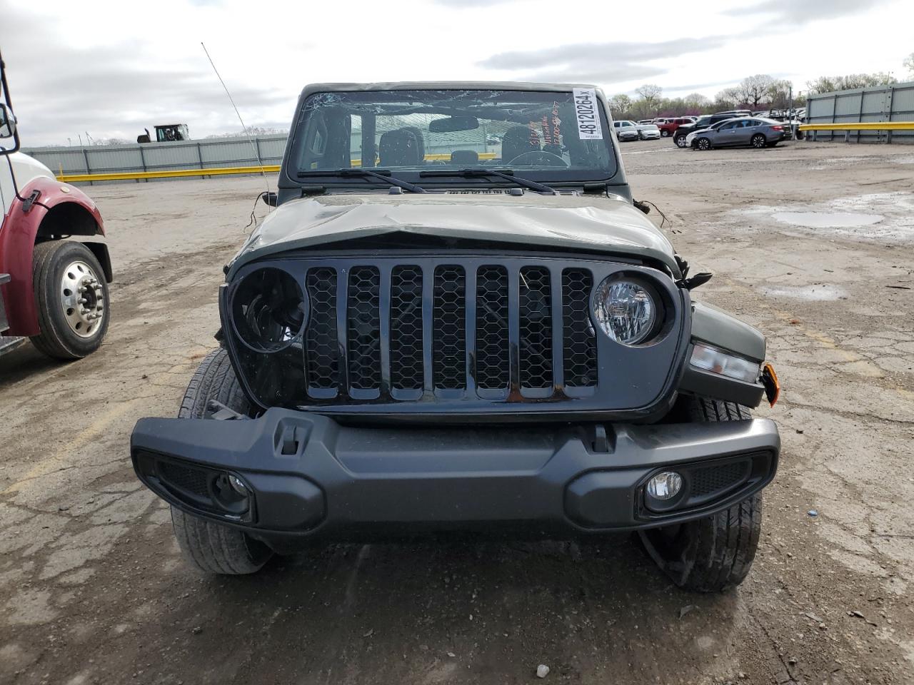 2022 JEEP GLADIATOR SPORT VIN:1C6HJTAG7NL152593