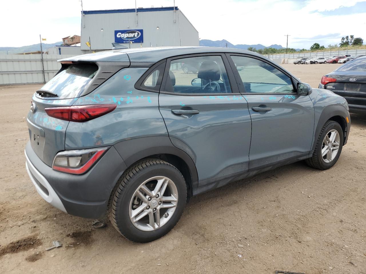 2022 HYUNDAI KONA SEL VIN:KM8K22AB8NU848802