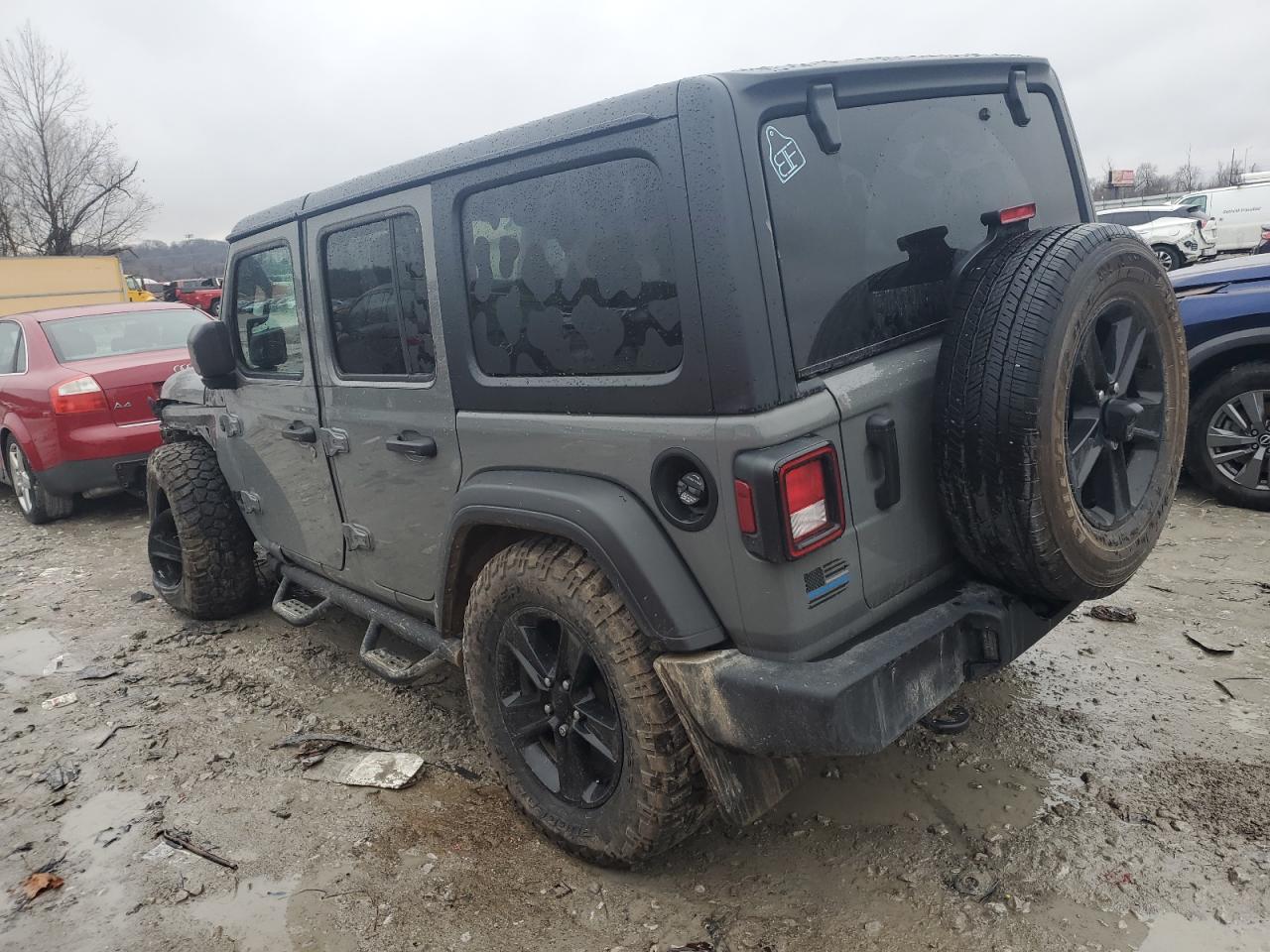 2022 JEEP WRANGLER UNLIMITED SPORT VIN:1C4HJXDN5NW225808