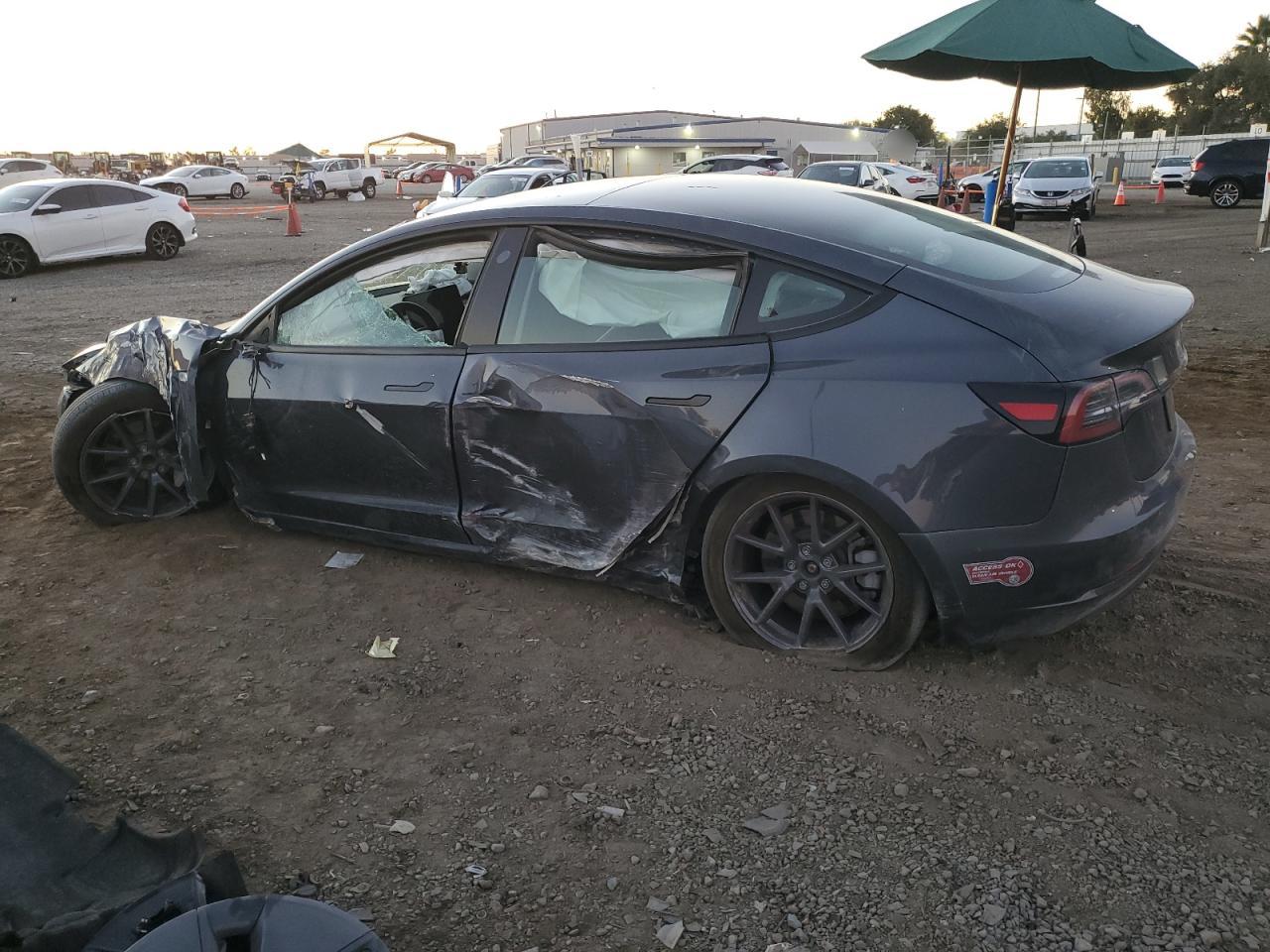 2023 TESLA MODEL 3  VIN:5YJ3E1EA9PF642587