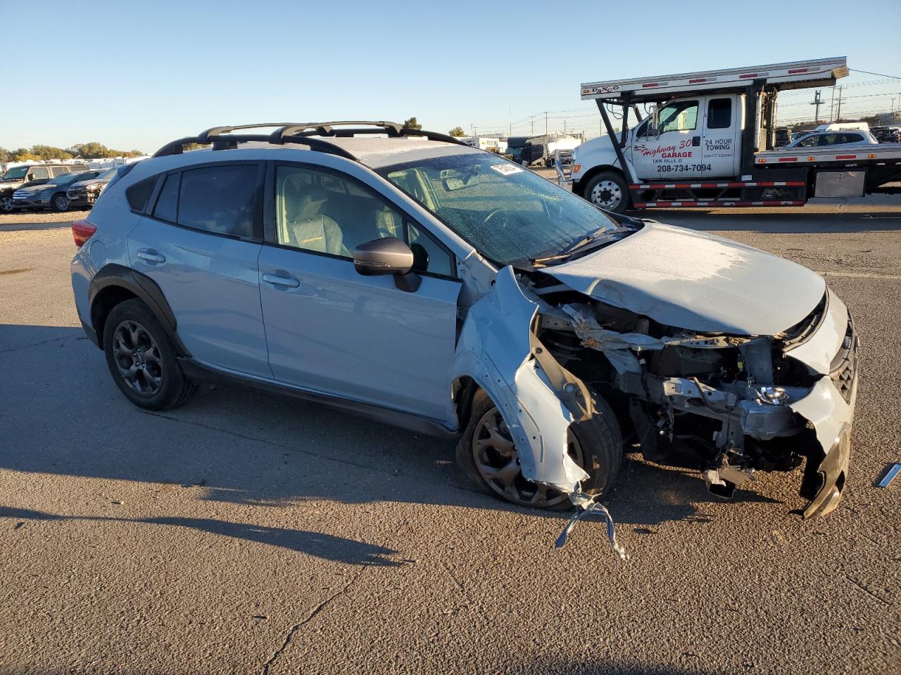 2022 SUBARU CROSSTREK SPORT VIN:JF2GTHSC7NH201657