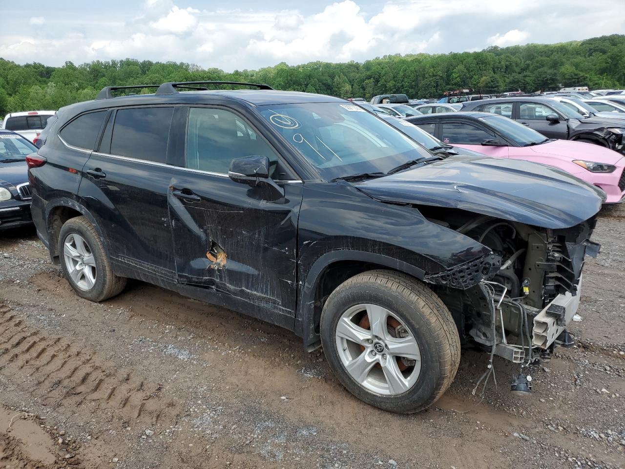 2022 TOYOTA HIGHLANDER L VIN:5TDBZRBH1NS224503