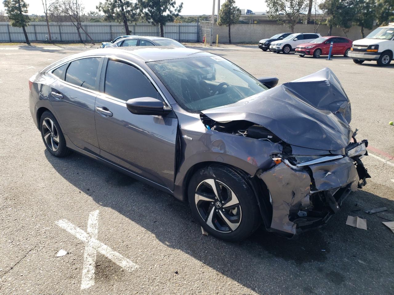 2022 HONDA INSIGHT EX VIN:19XZE4F54NE006899