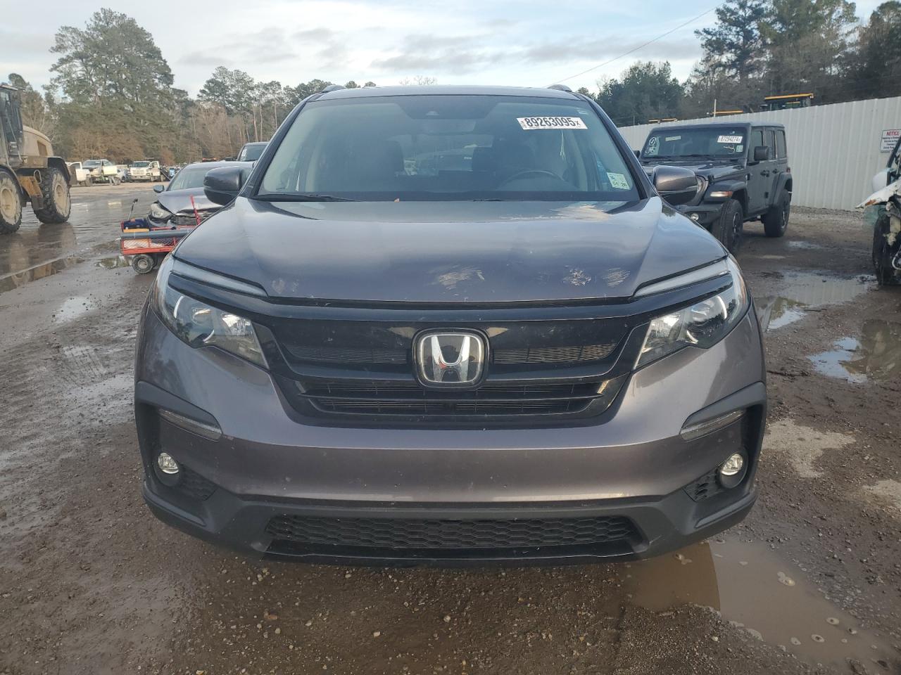 2022 HONDA PILOT SE VIN:5FNYF5H21NB016009