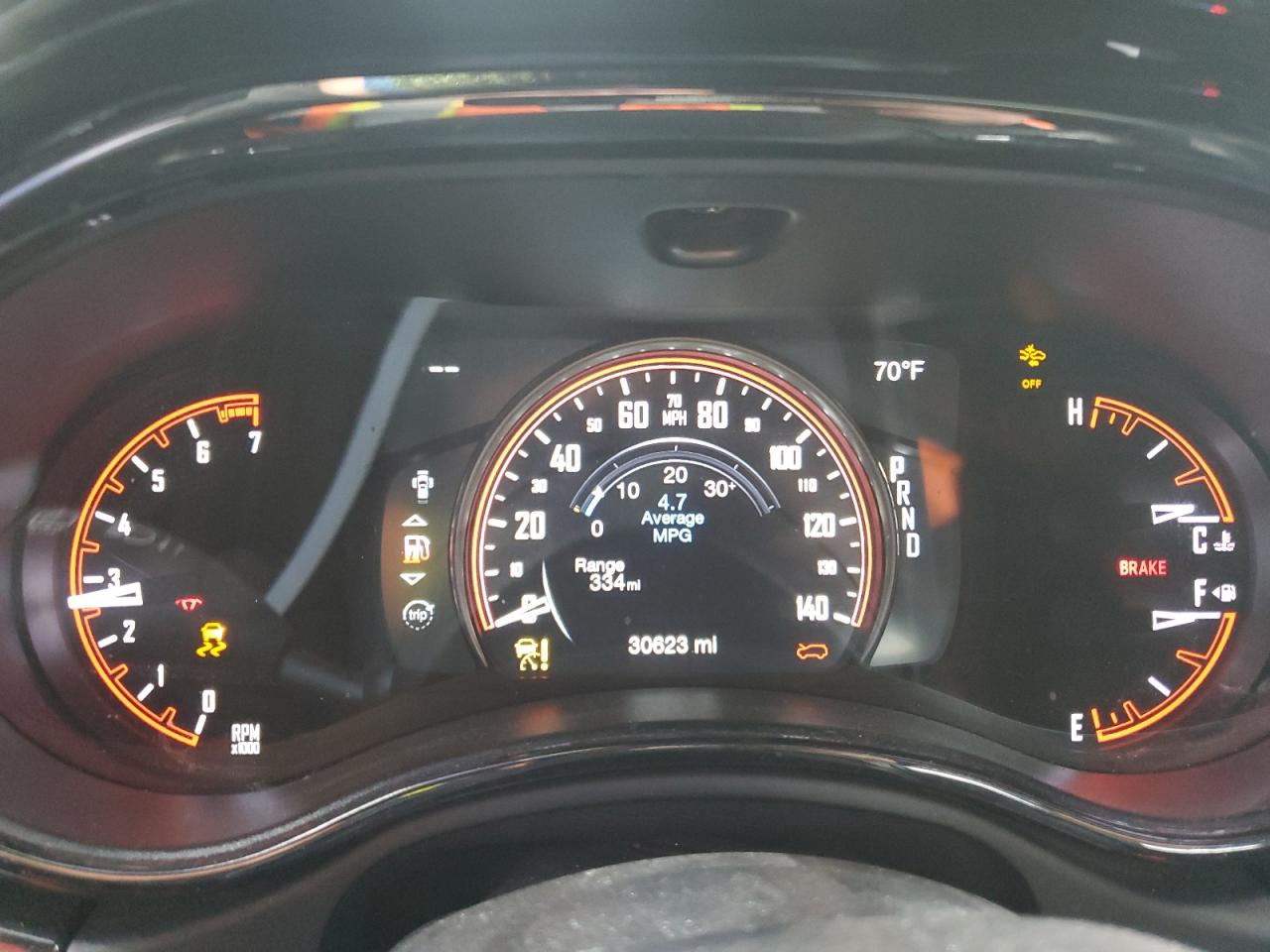 2022 DODGE DURANGO GT VIN:1C4RDHDG0NC198330