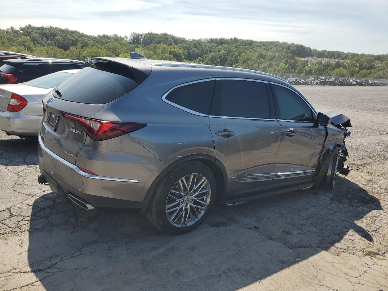 2022 ACURA MDX ADVANCE VIN:5J8YE1H81NL018938