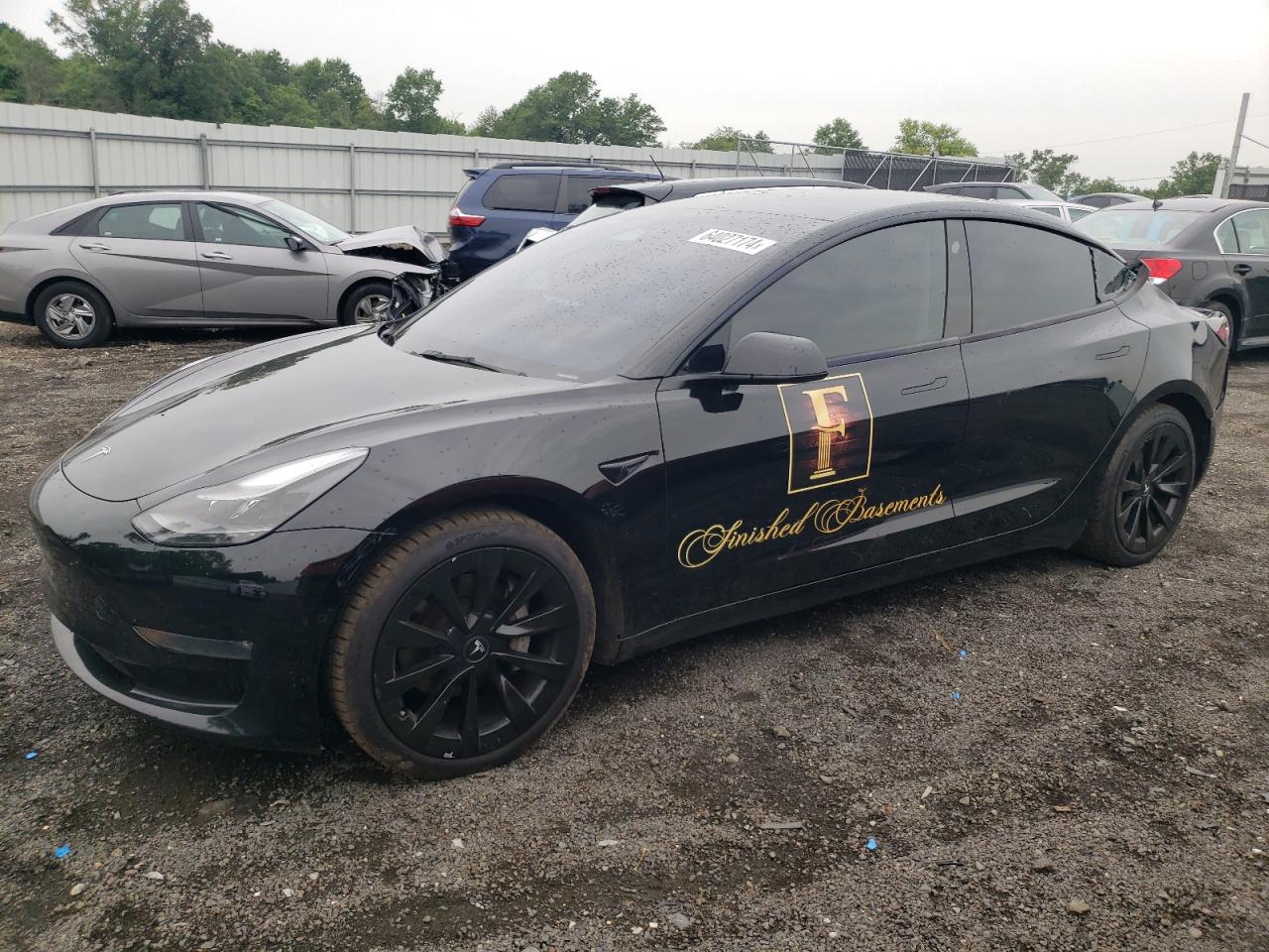 2022 TESLA MODEL 3  VIN:5YJ3E1EB6NF359487