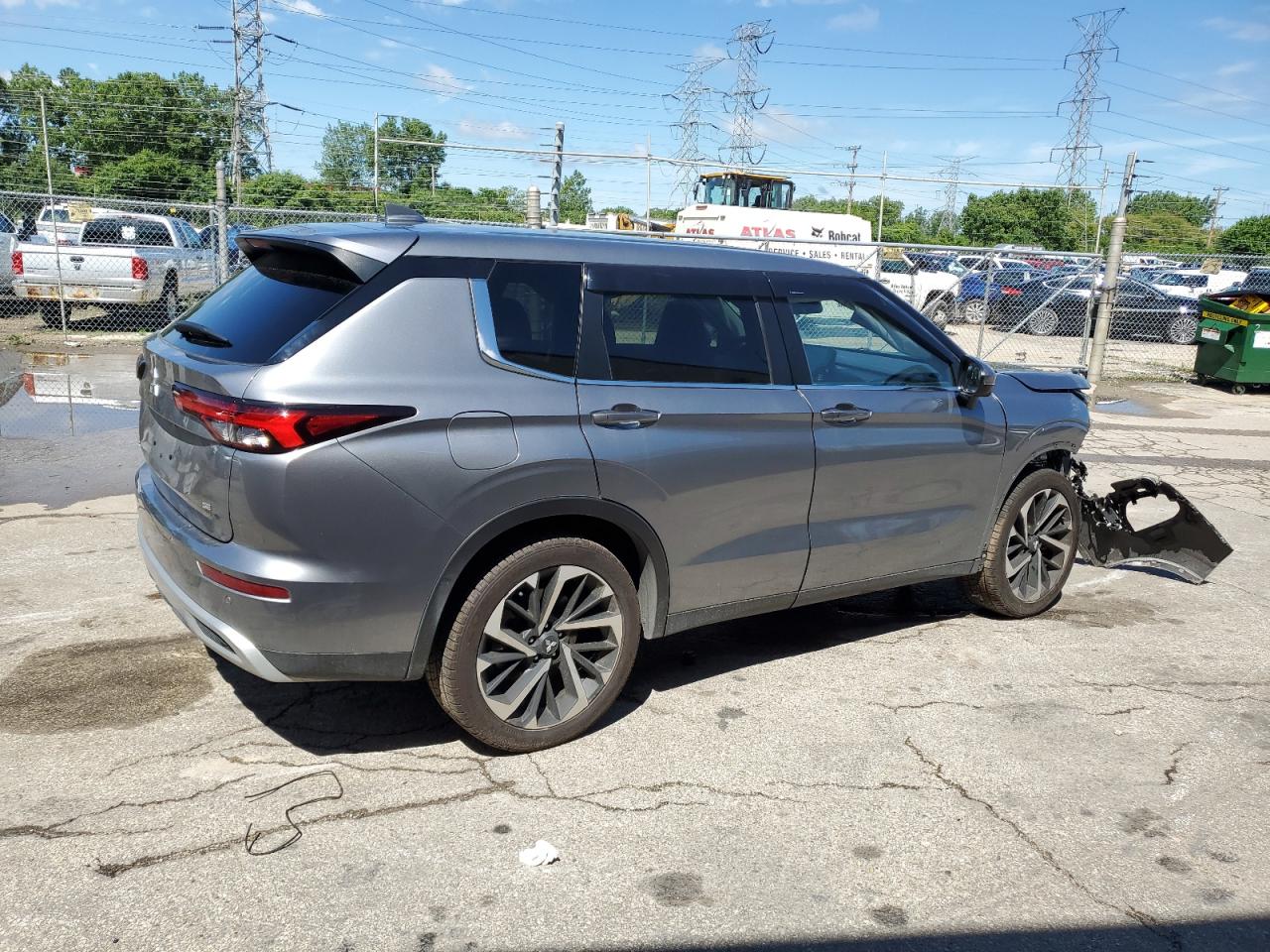 2022 MITSUBISHI OUTLANDER SE VIN:JA4J4UA80NZ012781