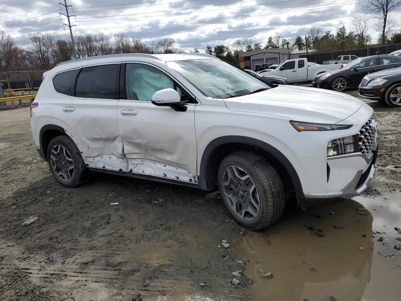 2022 HYUNDAI SANTA FE SEL VIN:KM8S6DA22NU022124