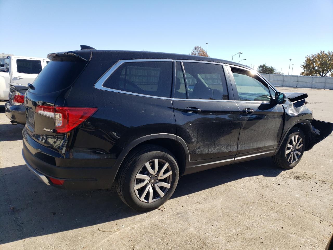 2022 HONDA PILOT EXL VIN:5FNYF6H54NB098298