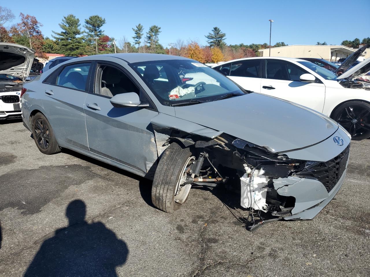 2022 HYUNDAI ELANTRA SEL VIN:KMHLM4AG2NU358099