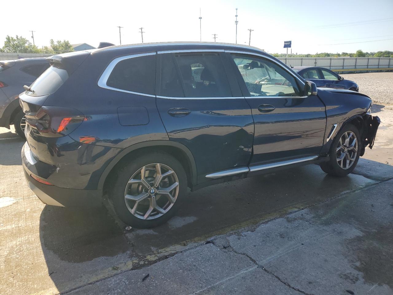 2022 BMW X3 XDRIVE30I VIN:5UX53DP08N9K82593