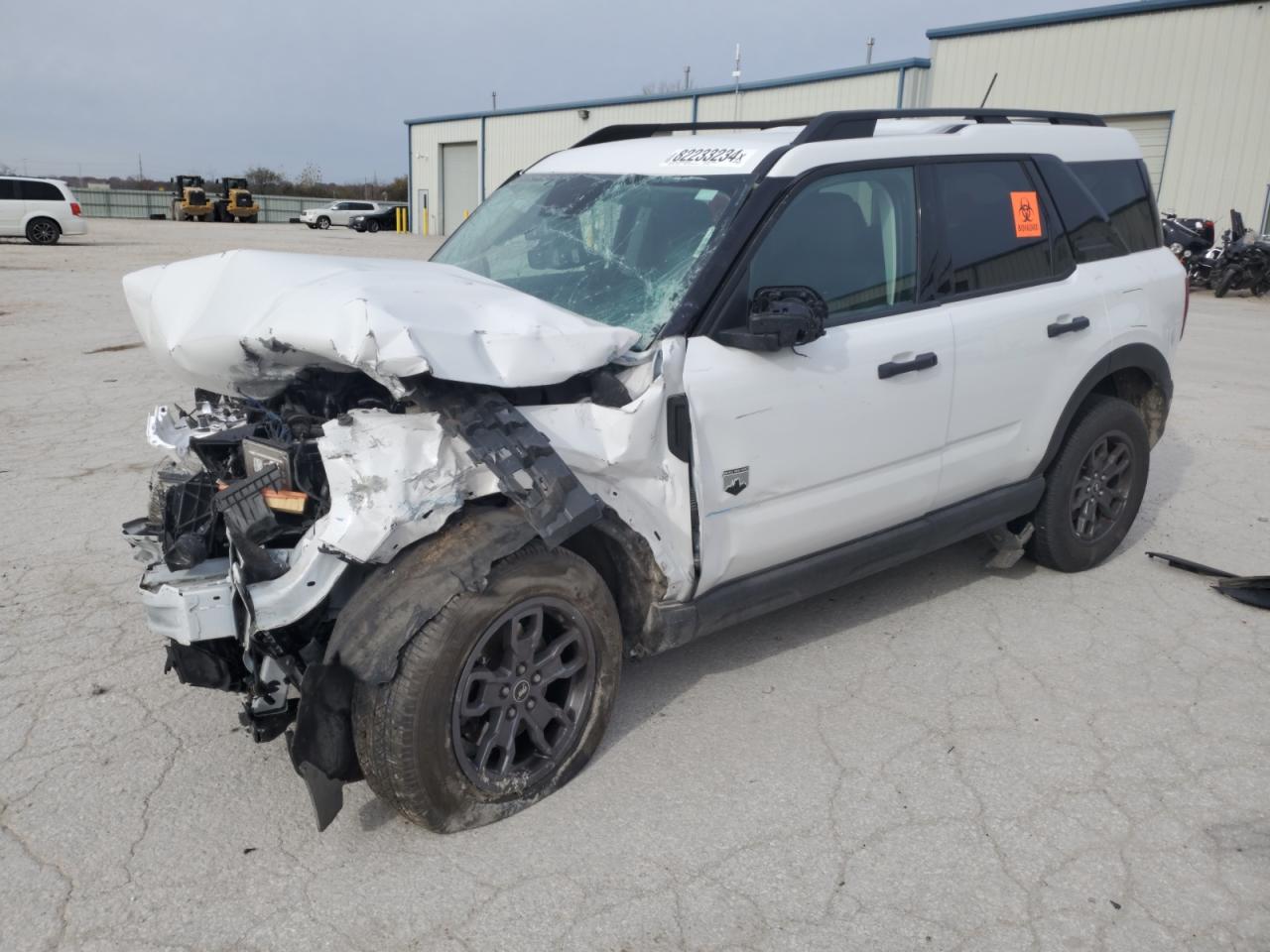 2022 FORD BRONCO SPORT BIG BEND VIN:3FMCR9B6XNRE12969
