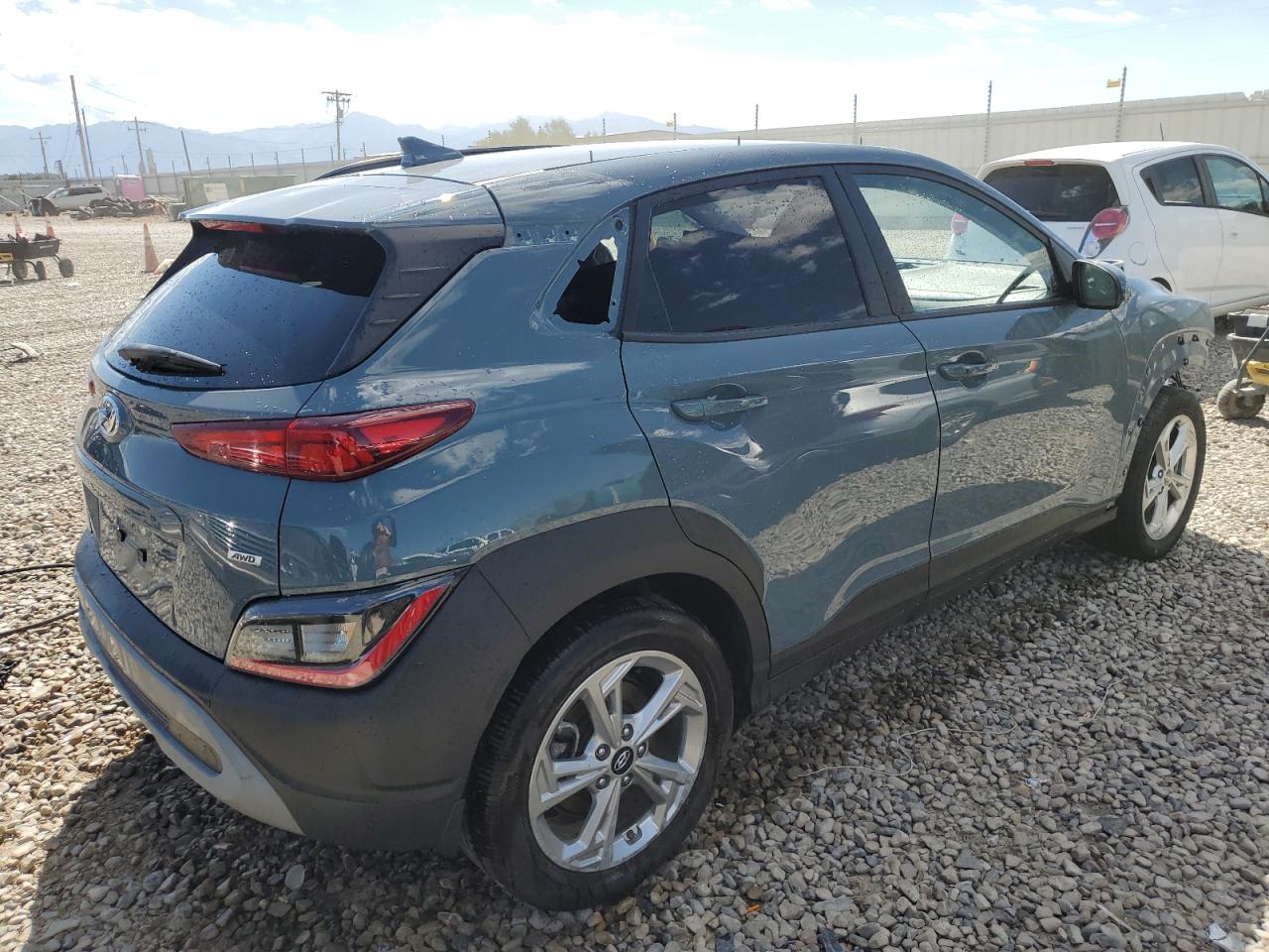 2022 HYUNDAI KONA SEL VIN:KM8K6CAB9NU892382