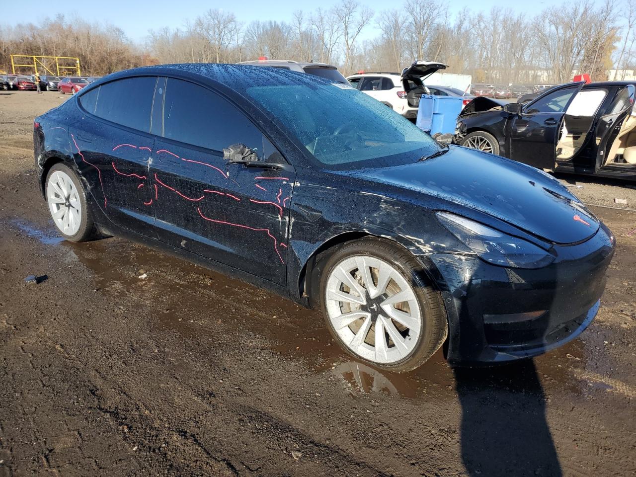 2022 TESLA MODEL 3  VIN:5YJ3E1EB2NF290152