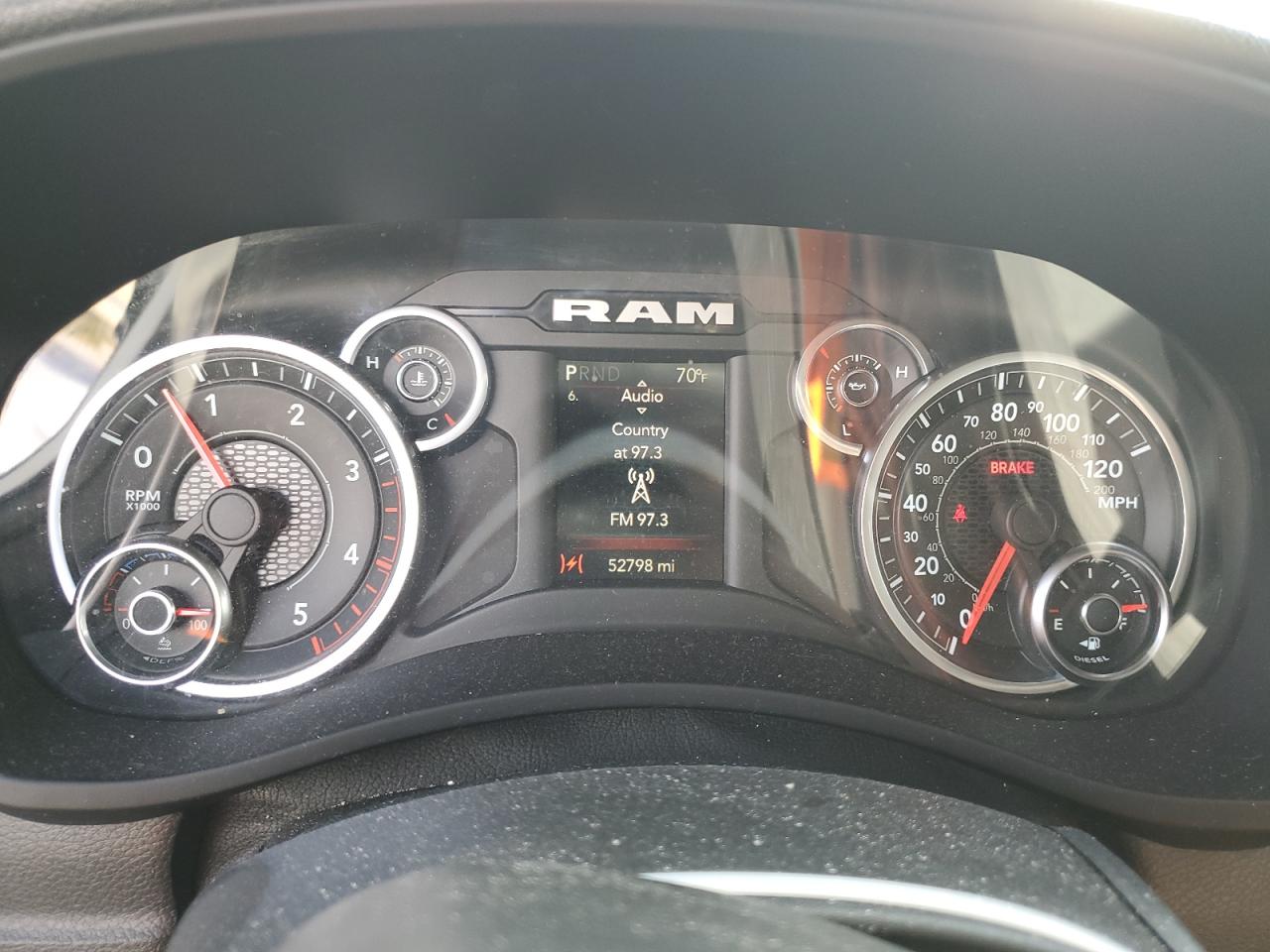2022 RAM 2500 BIG HORN/LONE STAR VIN:3C6UR5JL2NG423024