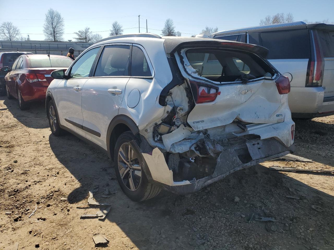 2022 KIA NIRO LX VIN:KNDCB3LC5N5537200