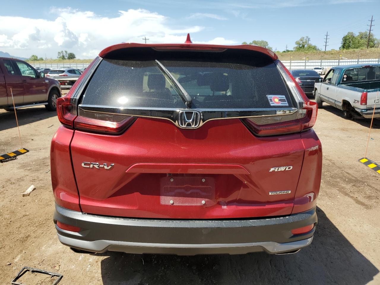 2022 HONDA CR-V TOURING VIN:2HKRW2H99NH667583