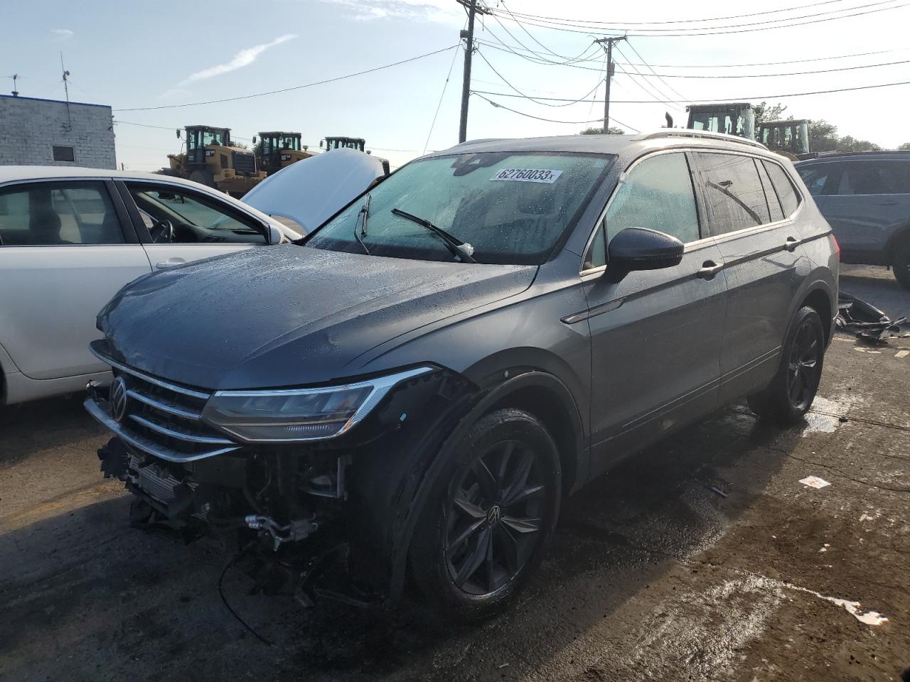 2022 VOLKSWAGEN TIGUAN SE VIN:3VV2B7AX9NM034631