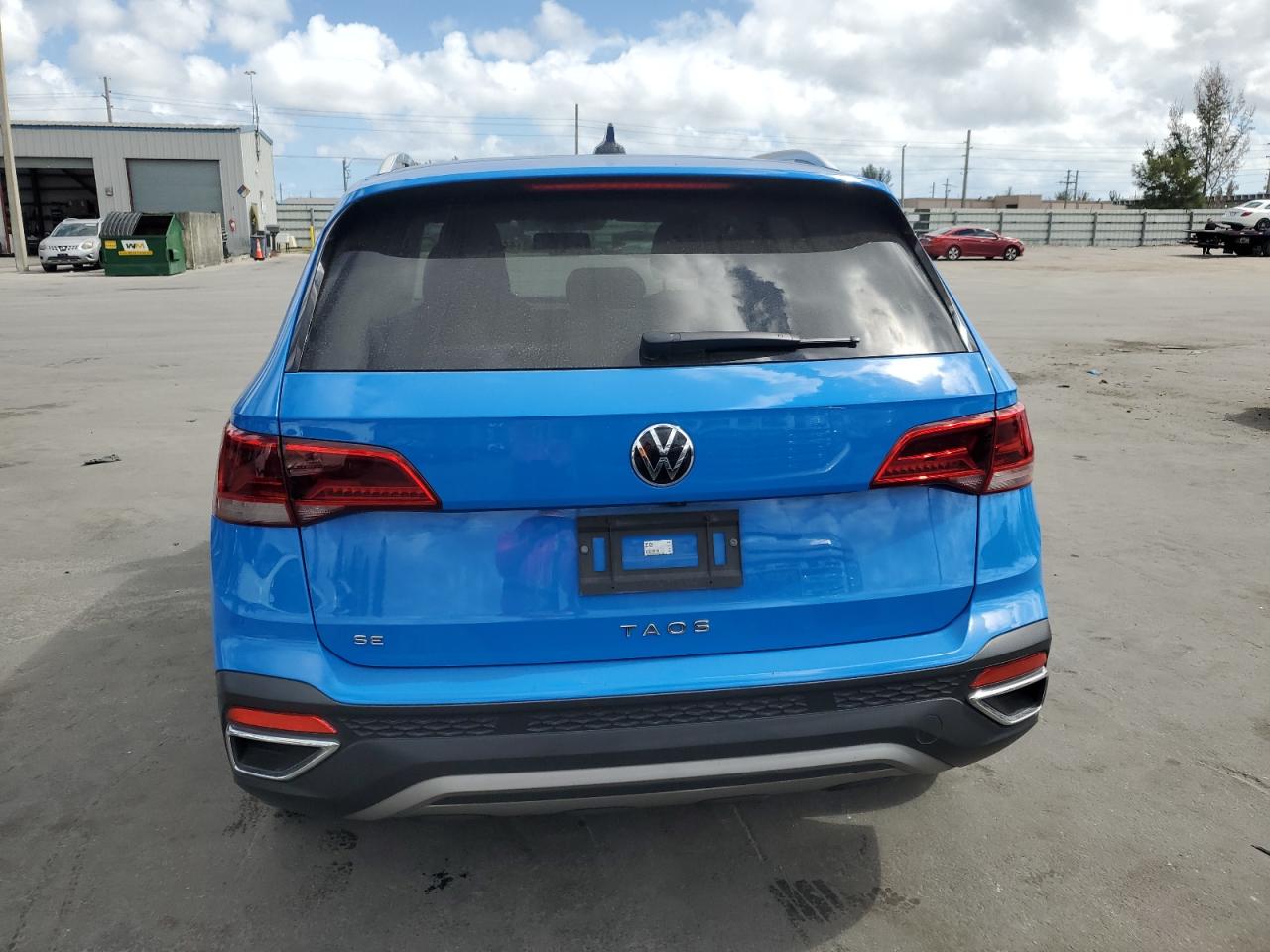 2022 VOLKSWAGEN TAOS SE VIN:3VVTX7B29NM061028