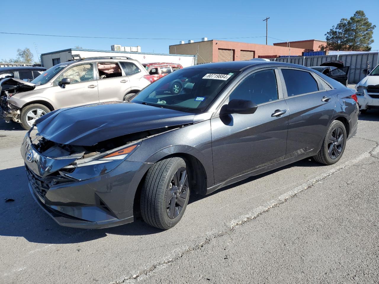 2022 HYUNDAI ELANTRA SEL VIN:5NPLM4AG1NH077569