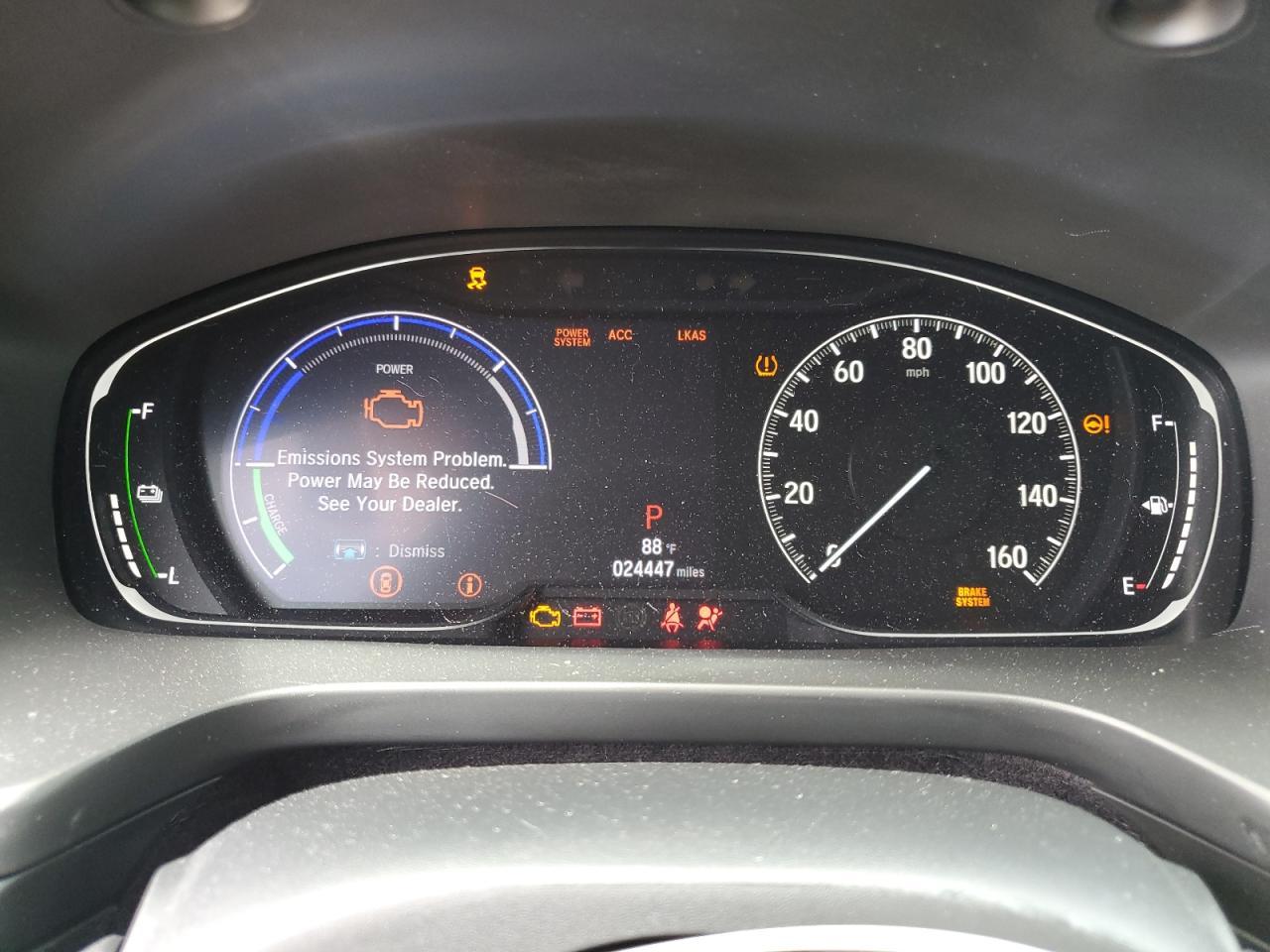 2022 HONDA INSIGHT EX VIN:19XZE4F5XNE016062