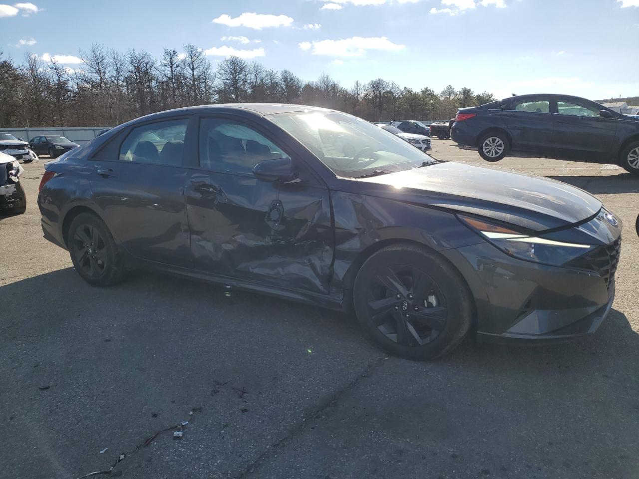 2022 HYUNDAI ELANTRA SEL VIN:5NPLM4AG2NH069903