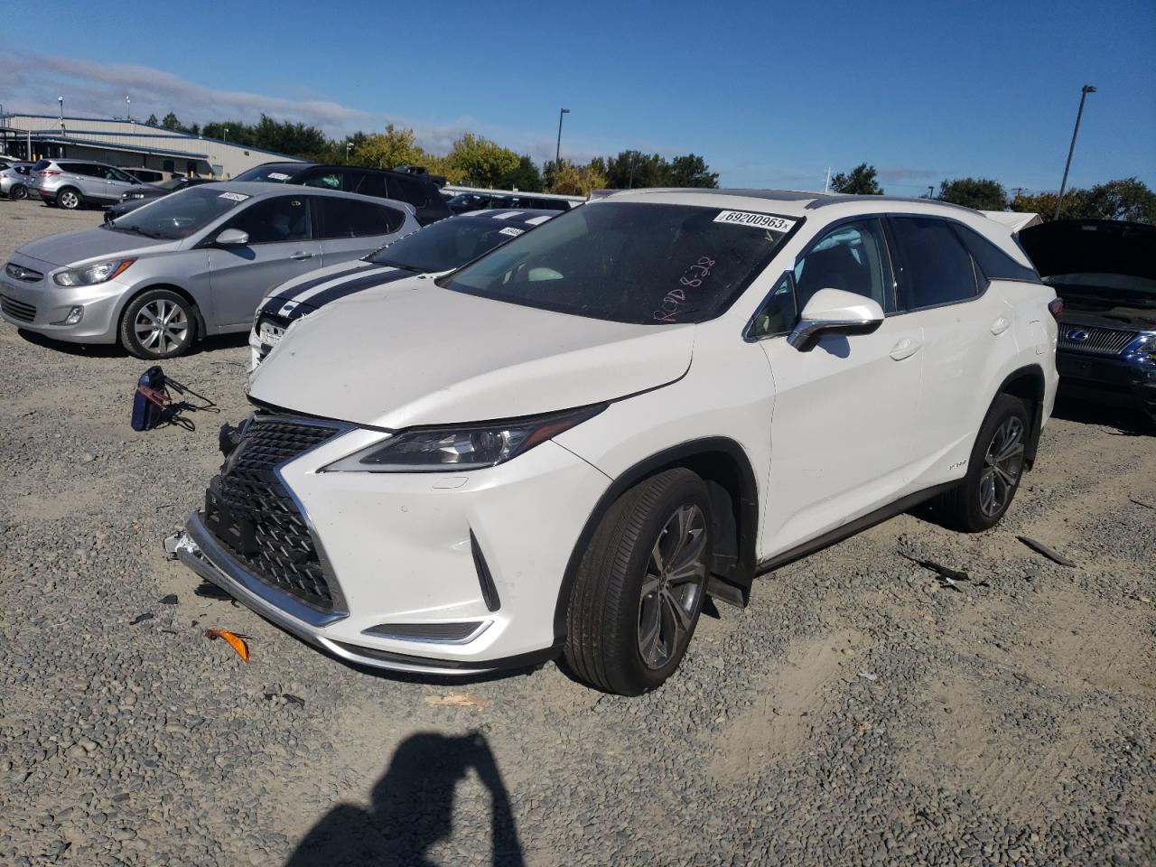 2022 LEXUS RX 450H L VIN:JTJHGKFA5N2026841