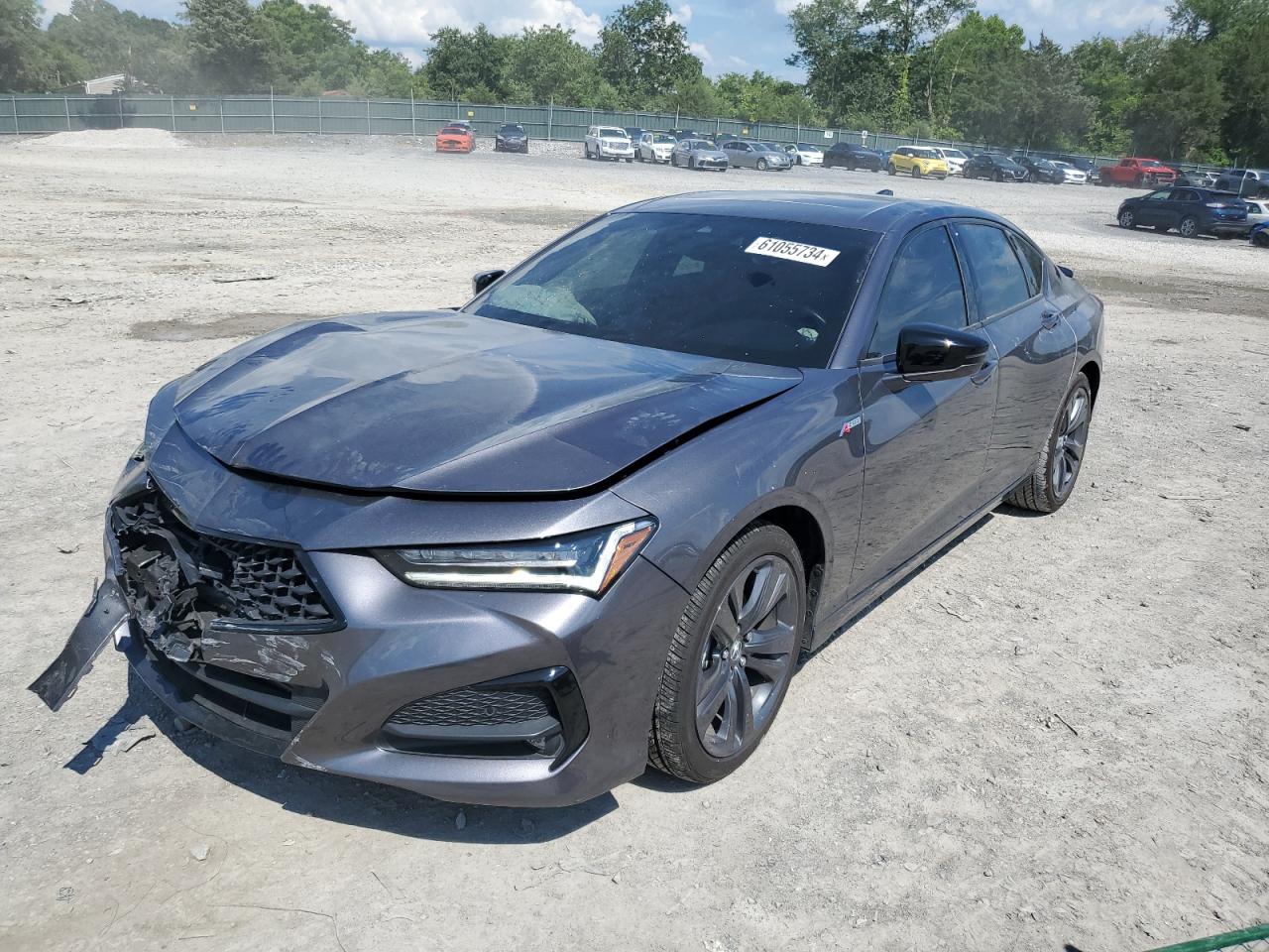 2022 ACURA TLX TECH A VIN:19UUB5F55NA005449