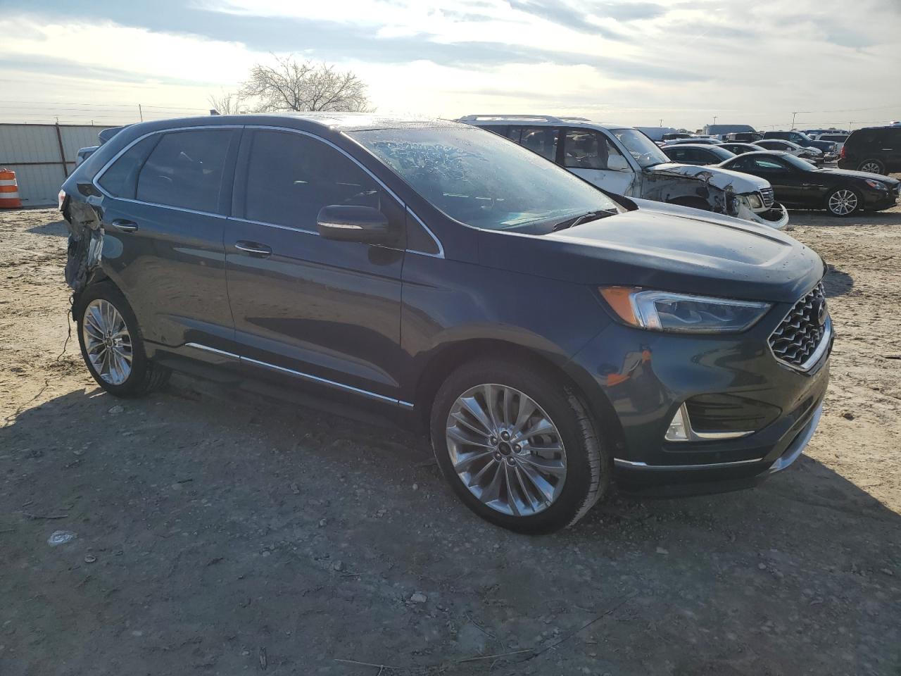 2022 FORD EDGE TITANIUM VIN:2FMPK4K96NBA07788