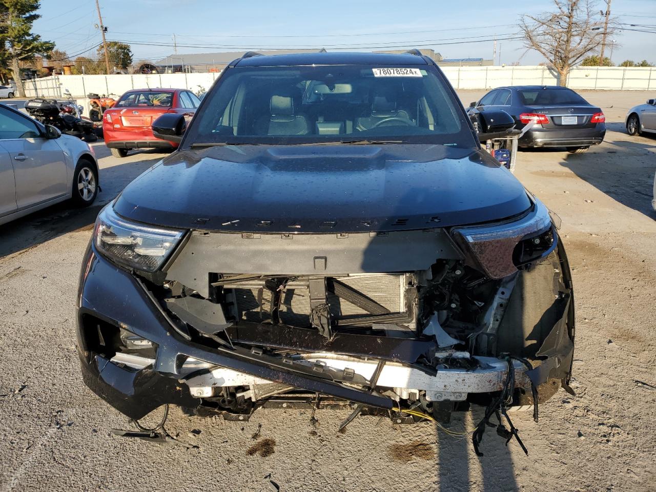 2022 FORD EXPLORER ST VIN:1FM5K8GC3NGA21028