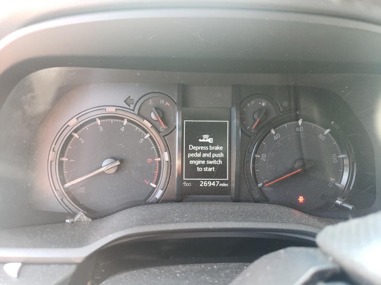 2022 TOYOTA 4RUNNER TRAIL VIN:JTETU5JR9N6033641