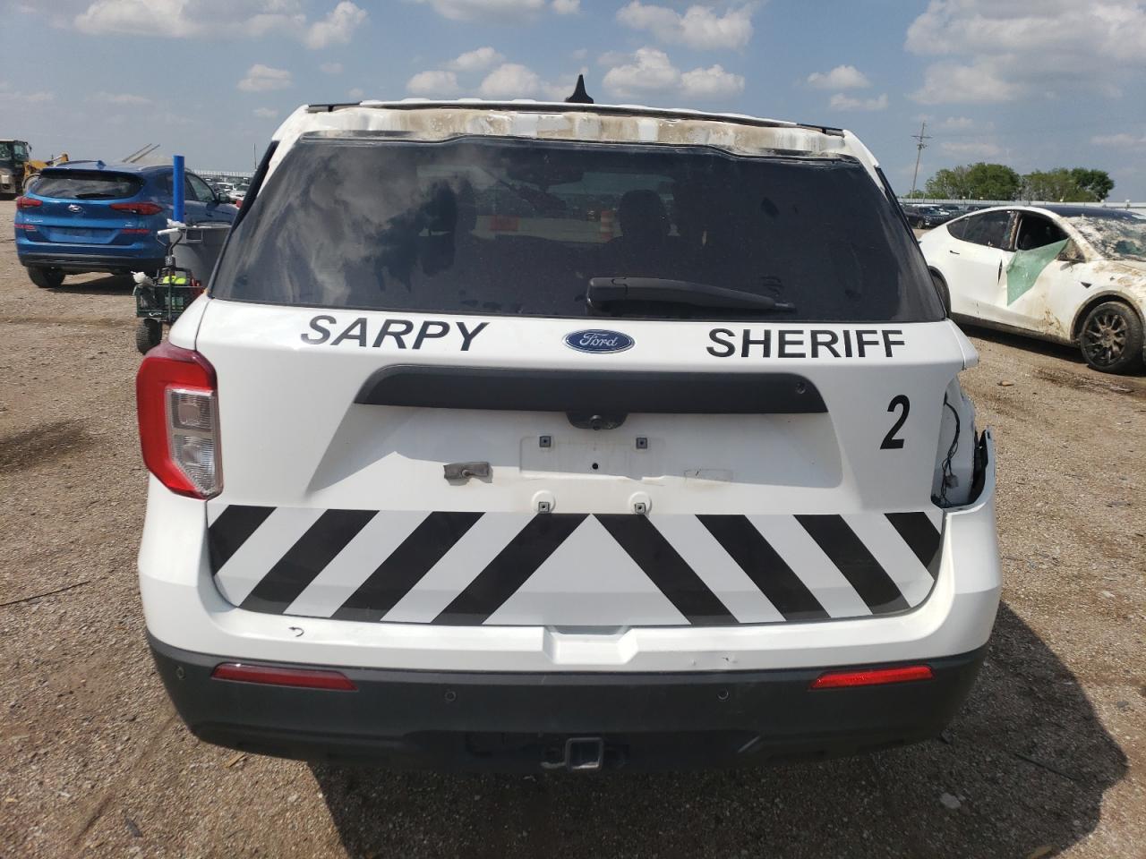 2022 FORD EXPLORER POLICE INTERCEPTOR VIN:1FM5K8AB6NGA99738